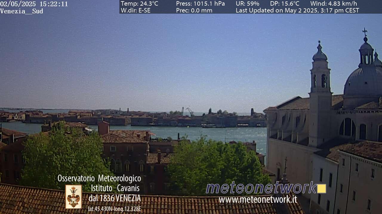 Webcam Venezia - Osservatorio Meteorologico Istituto Cavanis